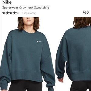 Nike sport crew neck